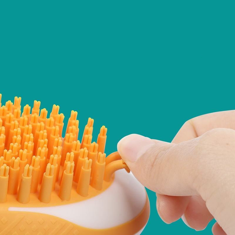 WuffWear 2-i-1Silicone SpaBørste - Massage &Badetid