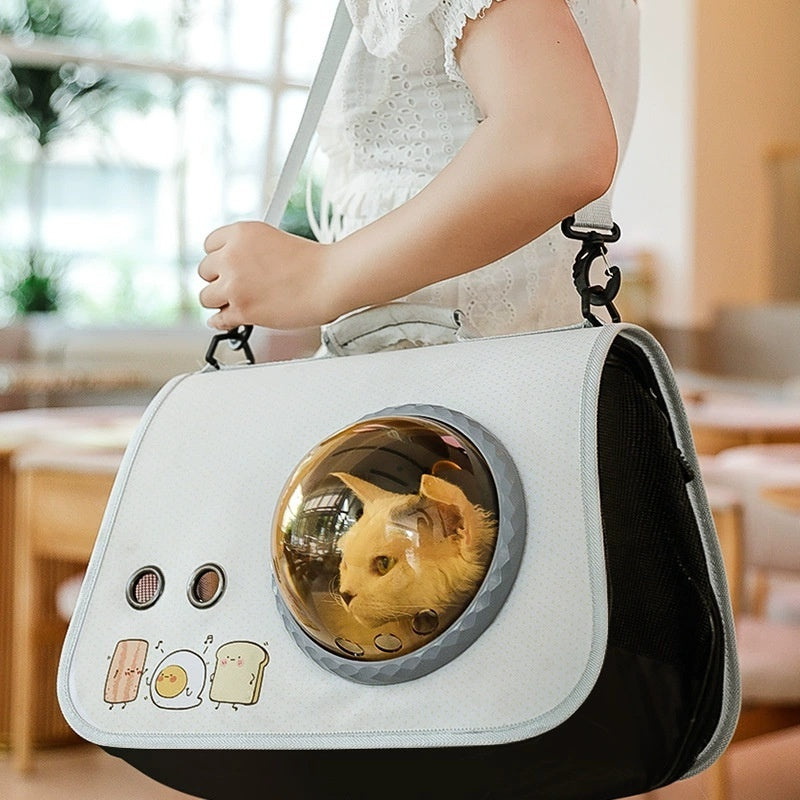 WuffWear SpaceBag– Transporttaske med Kapselvindue 🐶🐱🚀