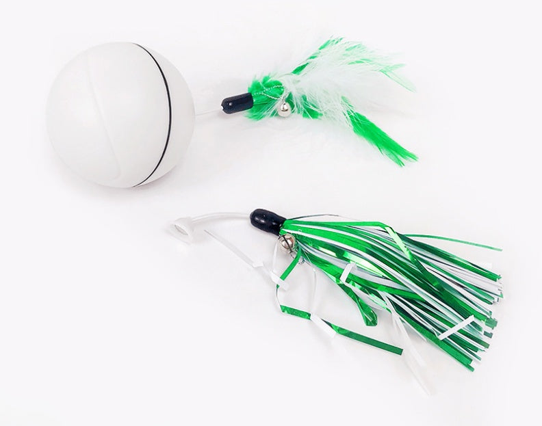 Elektrisk Kattebold med Laser - Interaktivt Legetøj til Katte