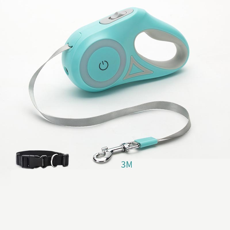 WuffWear Lysa - Reflective dog leash with light