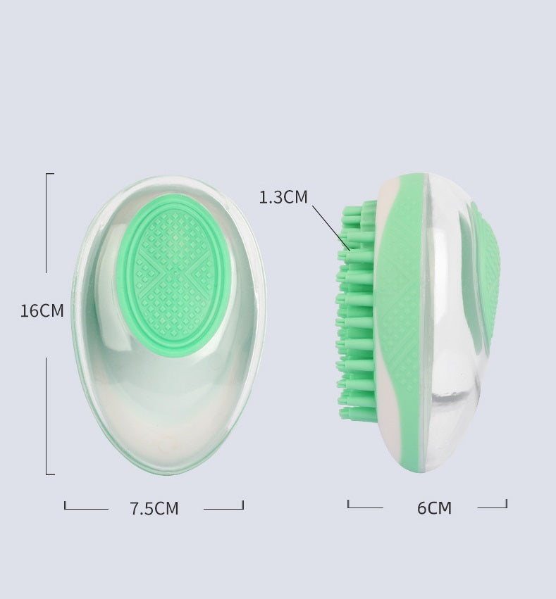 WuffWear 2-i-1Silicone SpaBørste - Massage &Badetid