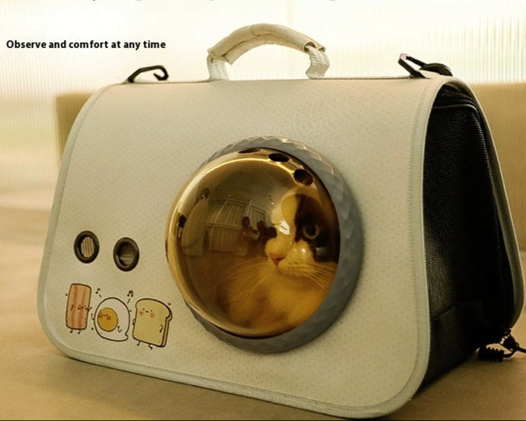 WuffWear SpaceBag– Transporttaske med Kapselvindue 🐶🐱🚀