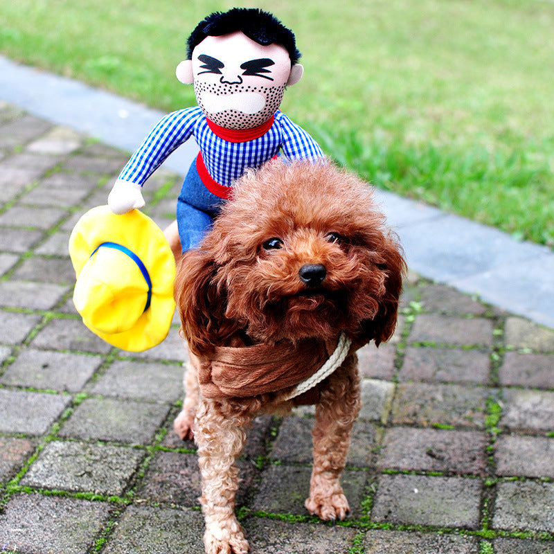 WuffWear Tailored Suit - The Funniest Halloween Costume for Your Dog