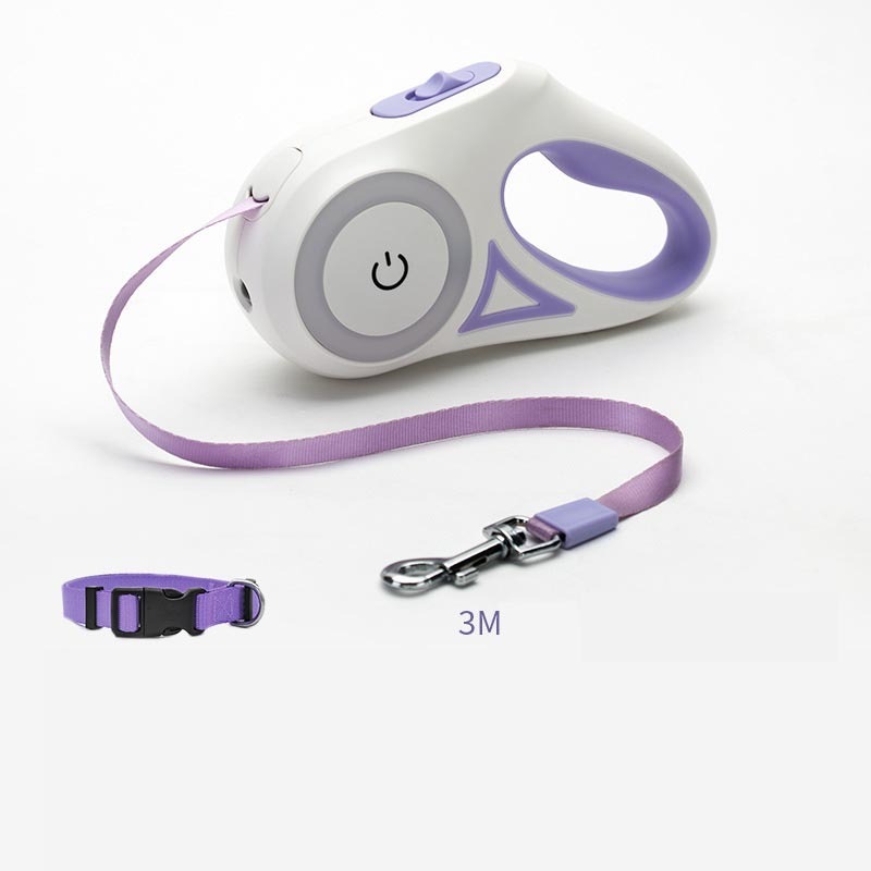 WuffWear Lysa - Reflective dog leash with light