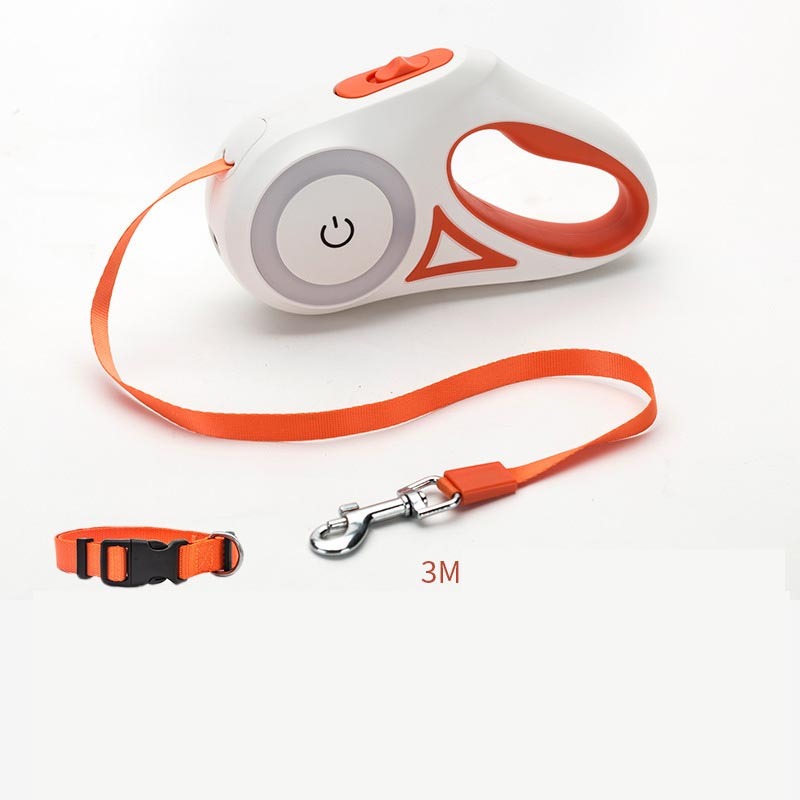 WuffWear Lysa - Reflective dog leash with light