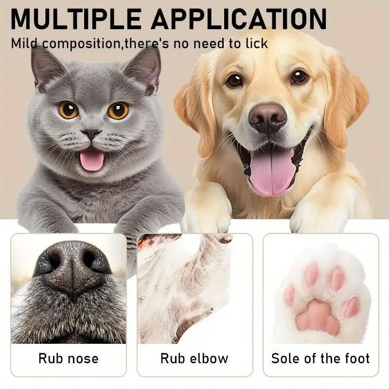 Potebalsam til Hunde og Katte - 45g Fugtighedscreme til Revnede Poter