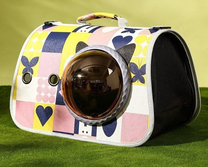 WuffWear SpaceBag– Transporttaske med Kapselvindue 🐶🐱🚀
