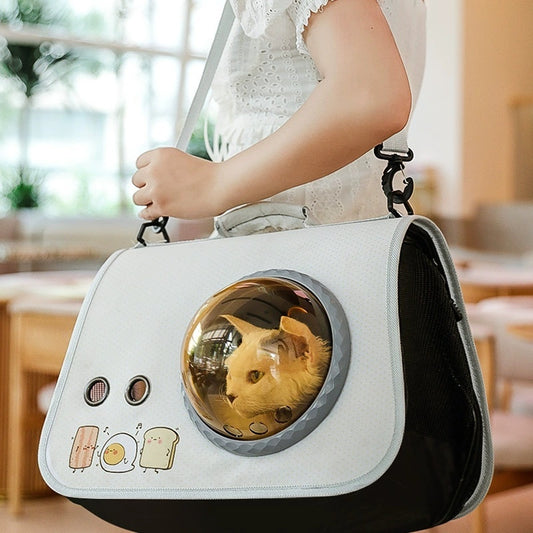 WuffWear SpaceBag– Transporttaske med Kapselvindue 🐶🐱🚀