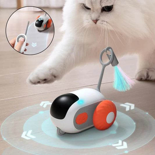 🚗 WuffWear Crazy-Joy Kattebil – Fjernstyret Jagt & Leg