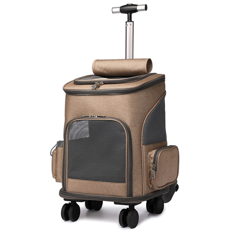 WuffWear TravelTrolley – Rejse Trolley & Rygsæk til Kat & Hund ✈️🐾