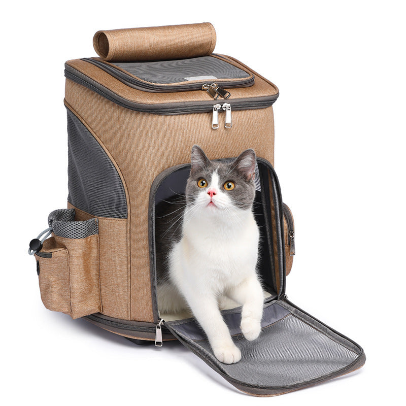 WuffWear TravelTrolley – Rejse Trolley & Rygsæk til Kat & Hund ✈️🐾