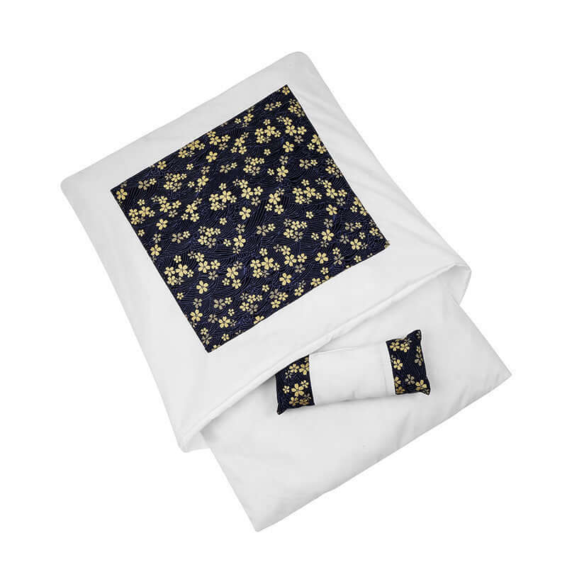 Closed Cat Bed with Warm Quilt - Removable and Washable Cat Cave