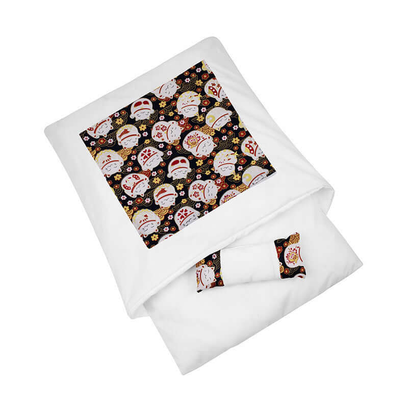 Closed Cat Bed with Warm Quilt - Removable and Washable Cat Cave