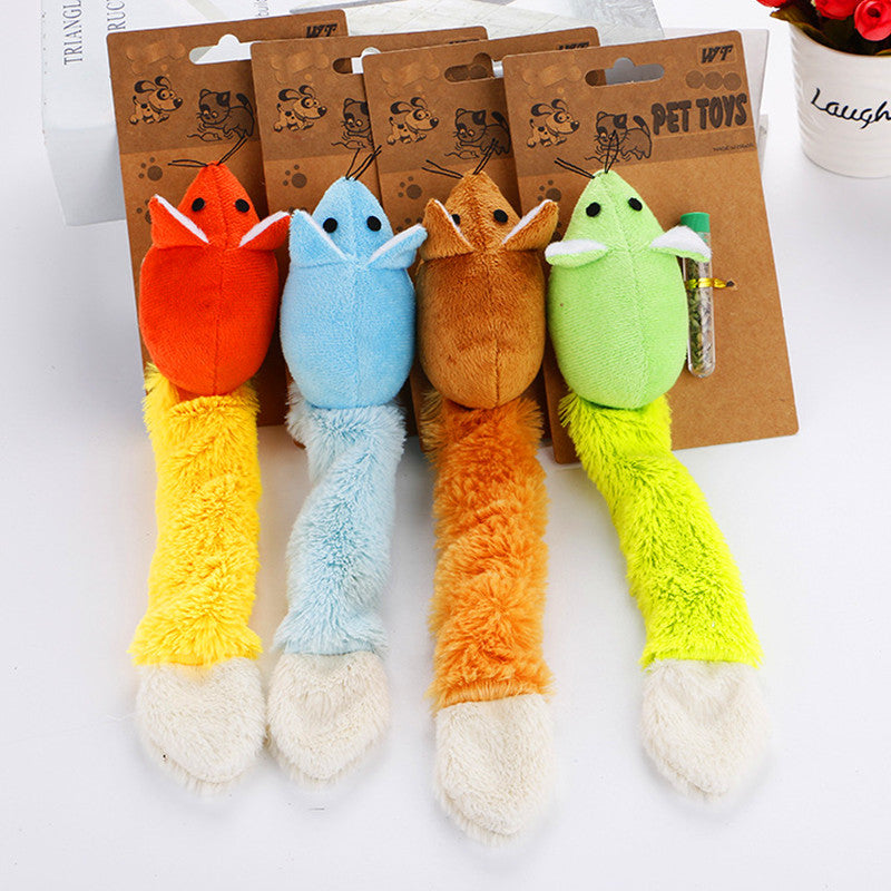 🐭 WuffWear KatteMus – Med Catnip & Legesjov
