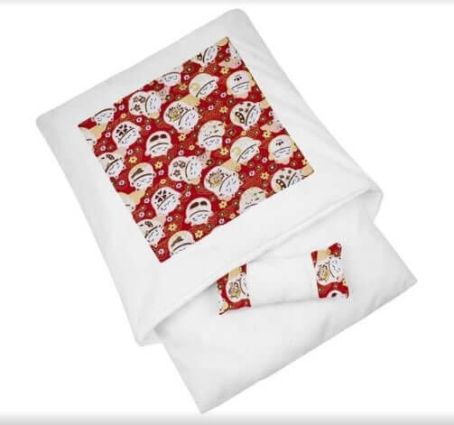 Closed Cat Bed with Warm Quilt - Removable and Washable Cat Cave