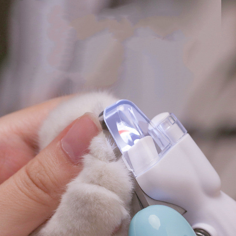 Negleklipper til Kæledyr med LED-Lys - Professionel til Hunde og Katte