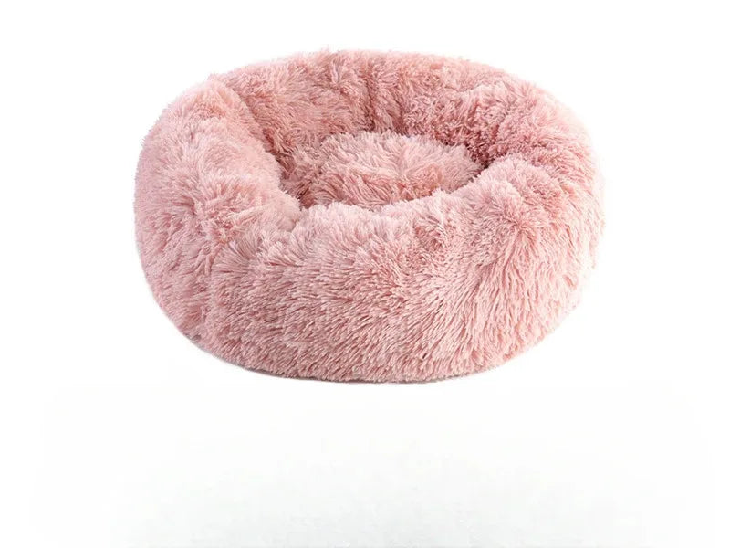 Rund Katteseng - Blød Donut Seng til Katte og Små Hunde