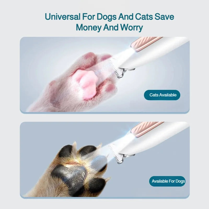 Pelsklippemaskine til Hunde og Katte - Trådløs og Støjsvag
