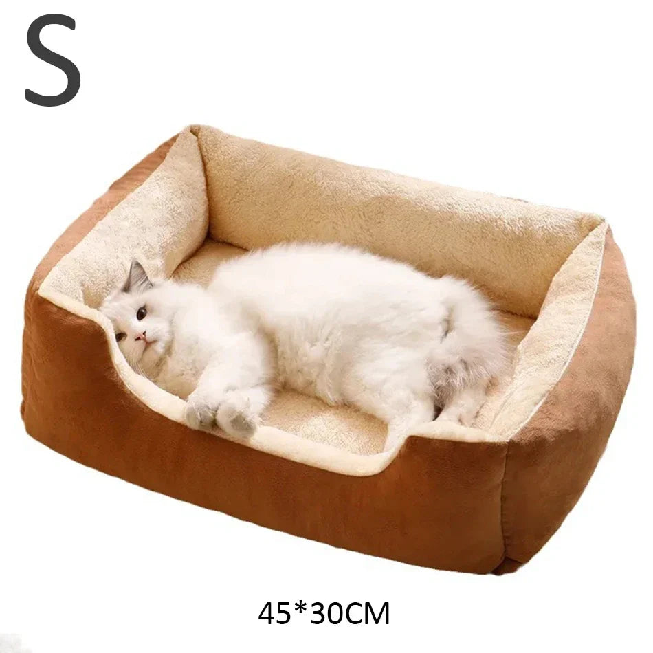 Katteseng - Blød Kurv til Katte og Små Hunde