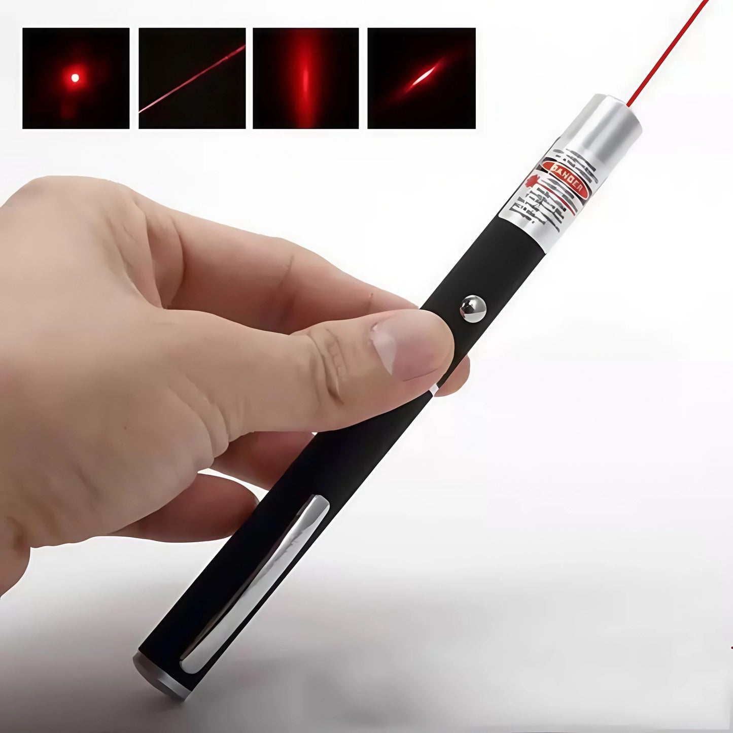 Laser Pointer til Kat & Hund - Langtrækkende Legetøj