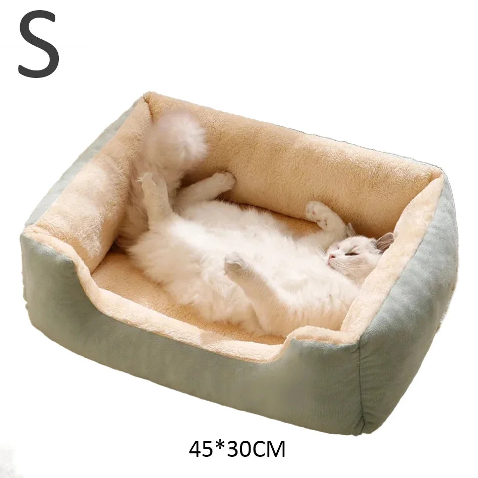 Katteseng - Blød Kurv til Katte og Små Hunde