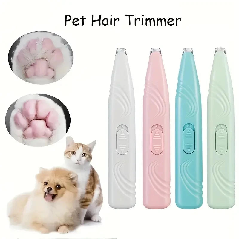Elektrisk Trimmer til Hund & Kat - Batterifri Pelsklippemaskine