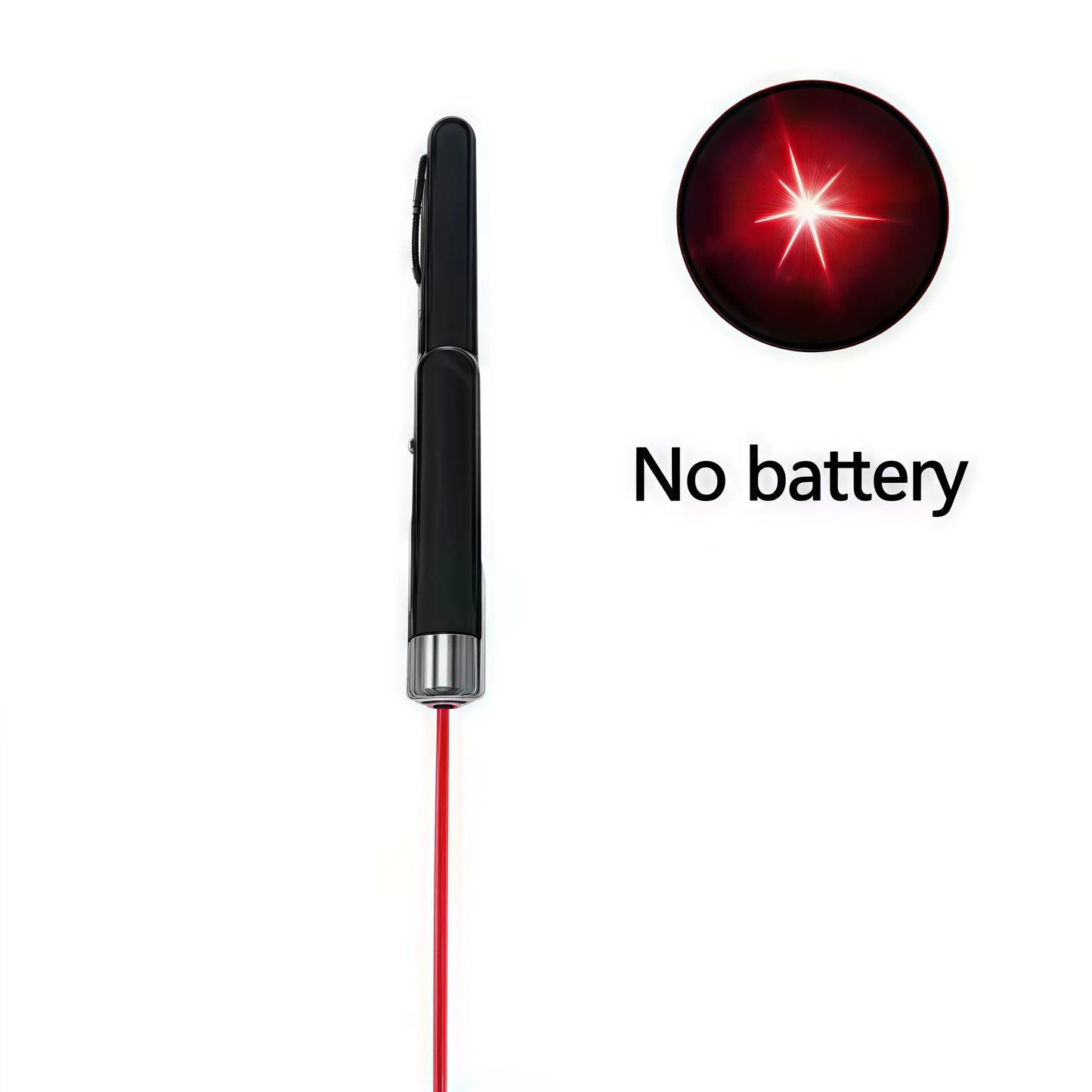 Laser Pointer til Kat & Hund - Langtrækkende Legetøj