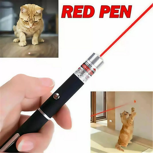 Laser Pointer til Kat & Hund - Langtrækkende Legetøj
