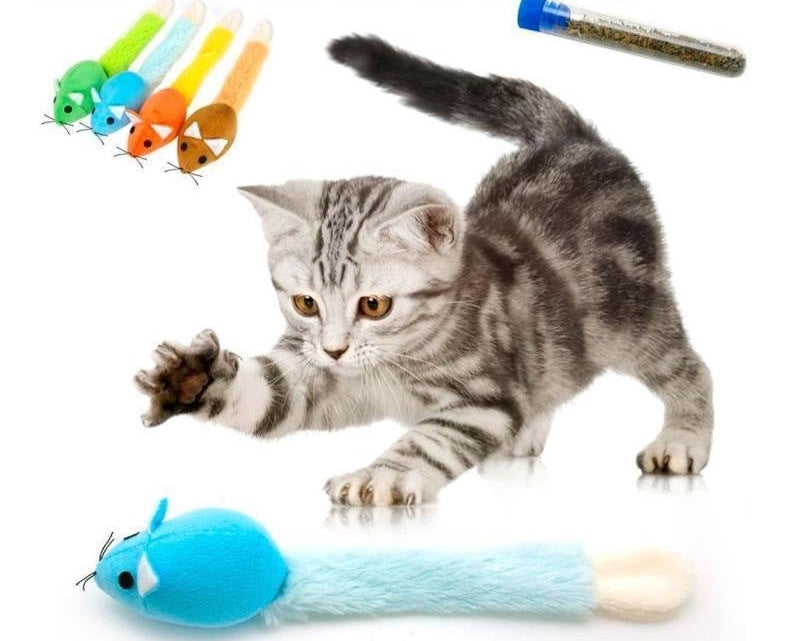 🐭 WuffWear KatteMus – Med Catnip & Legesjov
