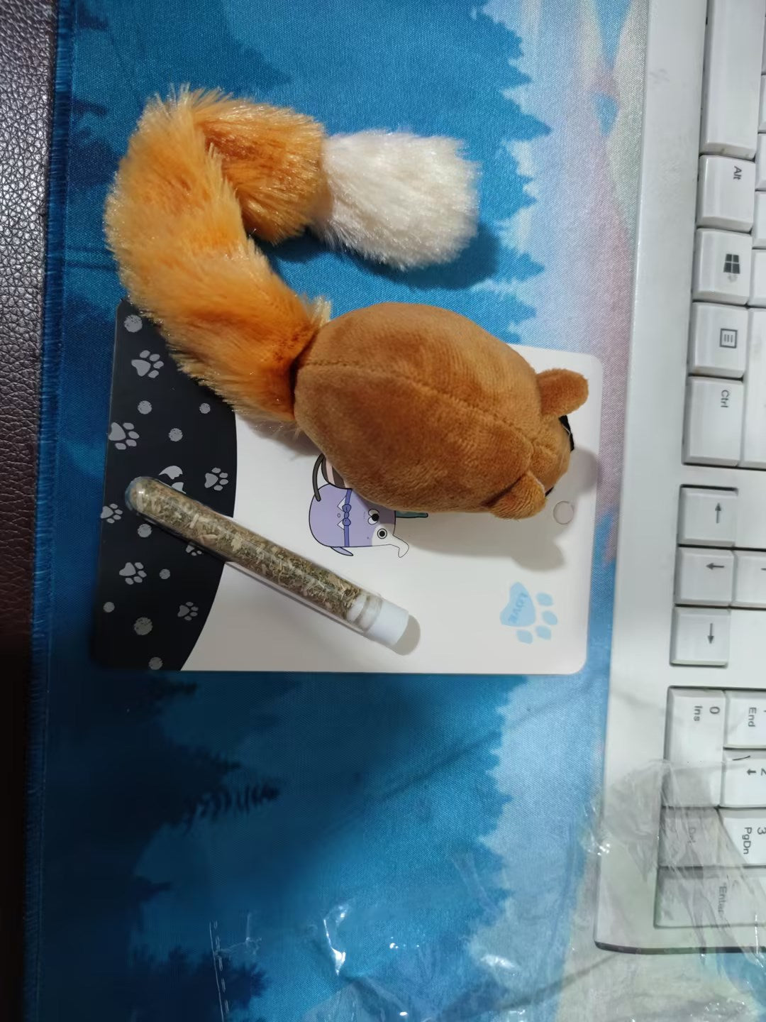 🐭 WuffWear KatteMus – Med Catnip & Legesjov
