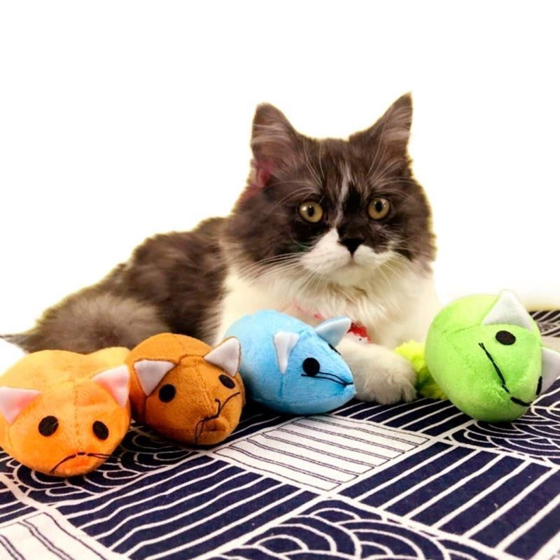 🐭 WuffWear KatteMus – Med Catnip & Legesjov