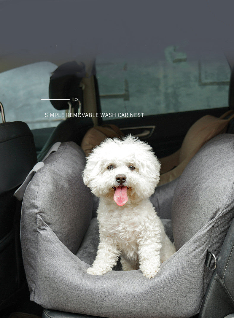 WuffWear CarNest – Bil Sæde & Rejse Sofa til Hund & Kat 🚘🐾