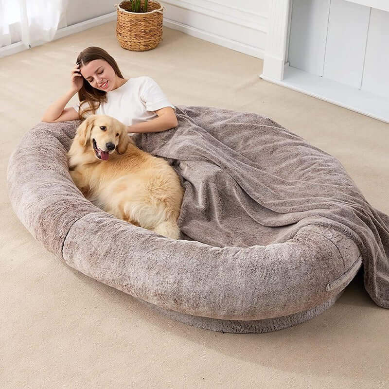 🐾 WuffWear KæmpeHyggeSeng – Til både dig & din bedste ven - WuffWear