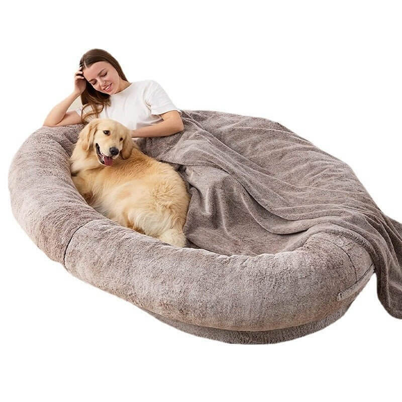 🐾 WuffWear KæmpeHyggeSeng – Til både dig & din bedste ven - WuffWear