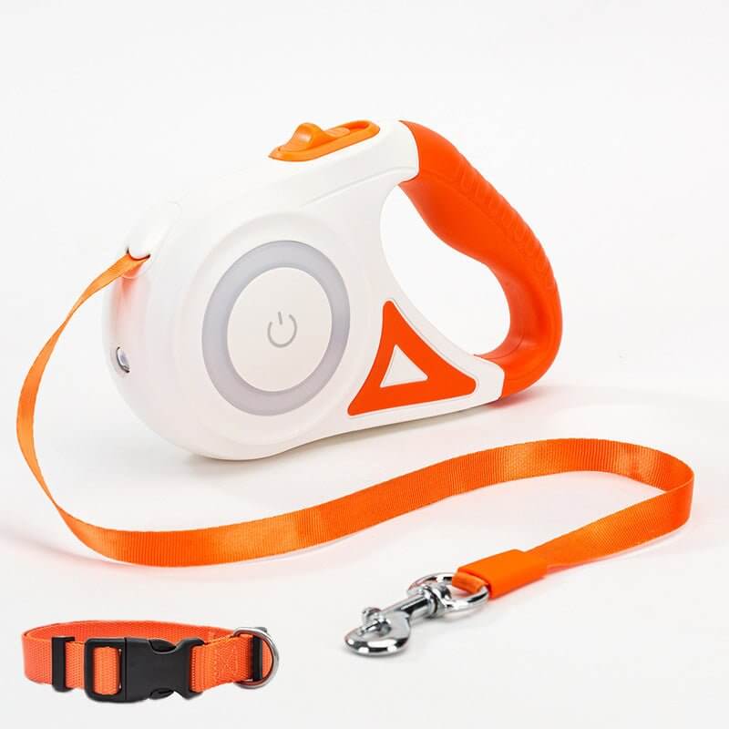 WuffWear Lysa - Refleks Hundersnor med Lys - WuffWear